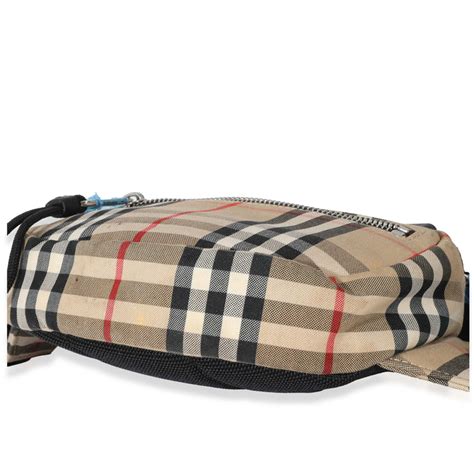 burberry small vintage check cannon bum bag|Burberry Cannon Bum Bag .